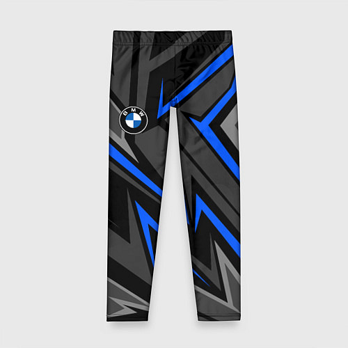 Детские легинсы BMW - blue line / 3D-принт – фото 1