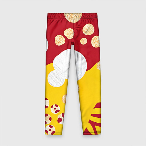 Детские легинсы Анималистичный паттерн / 3D-принт – фото 1