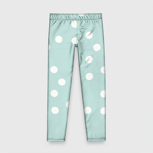 Детские легинсы Снежная морская пена / 3D-принт – фото 1