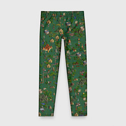 Леггинсы для девочки Земли Причала - Герои 3, цвет: 3D-принт