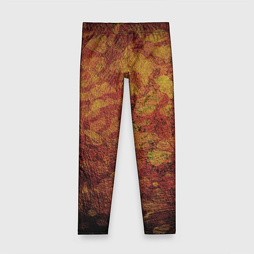 Детские легинсы Абстракция - desert camouflage / 3D-принт – фото 1