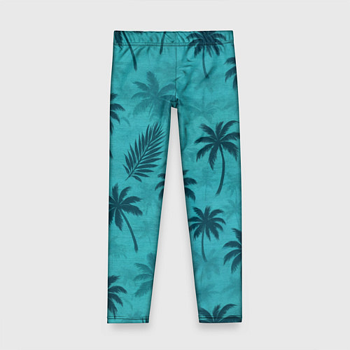 Детские легинсы Гавайский стиль - Томми Версетти / 3D-принт – фото 1