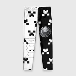 Леггинсы для девочки Doom x minecraft pattern, цвет: 3D-принт