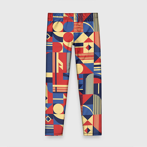 Детские легинсы Геометрический карнавал / 3D-принт – фото 1