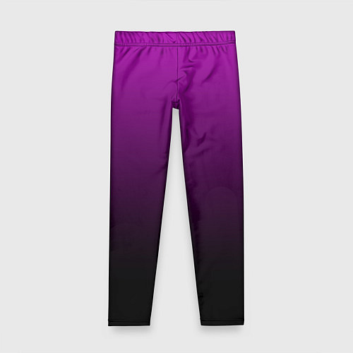 Детские легинсы Purple gradient / 3D-принт – фото 1