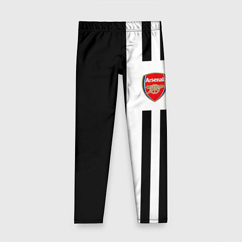 Детские легинсы Arsenal спорт линии / 3D-принт – фото 1