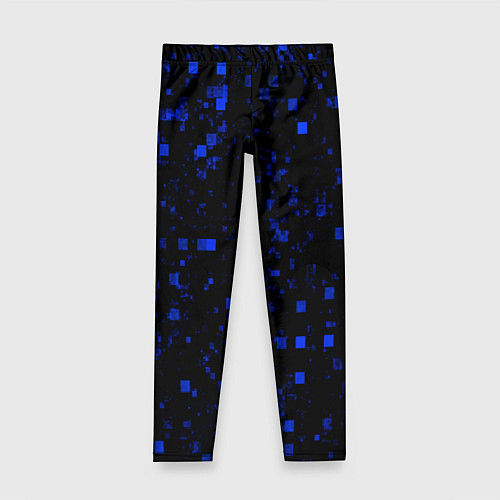 Детские легинсы Color blue khaki / 3D-принт – фото 1