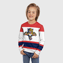 Лонгслив детский Florida Panthers, цвет: 3D-принт — фото 2