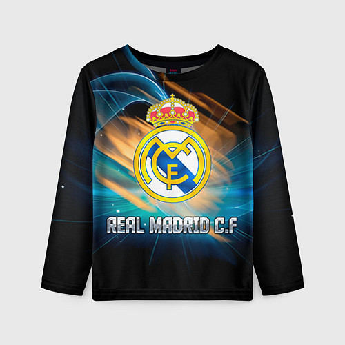 Детский лонгслив Real Madrid / 3D-принт – фото 1