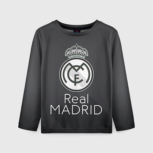 Детский лонгслив Real Madrid / 3D-принт – фото 1