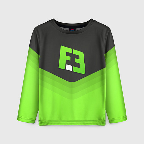 Детский лонгслив FlipSid3 Uniform / 3D-принт – фото 1