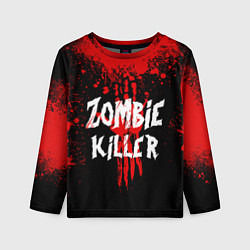 Лонгслив детский Zombie Killer, цвет: 3D-принт