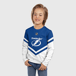 Лонгслив детский NHL: Tampa Bay Lightning, цвет: 3D-принт — фото 2