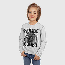 Лонгслив детский Combo Wombo, цвет: 3D-принт — фото 2