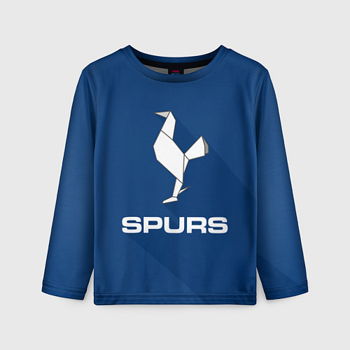 Детский лонгслив Tottenham Spurs / 3D-принт – фото 1