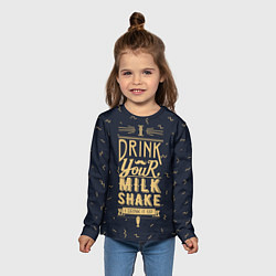 Лонгслив детский Milk Shake, цвет: 3D-принт — фото 2