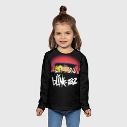 Лонгслив детский Blink-182, цвет: 3D-принт — фото 2