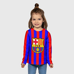 Лонгслив детский Barca FCB Club, цвет: 3D-принт — фото 2
