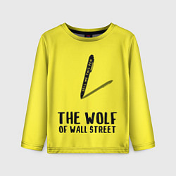 Лонгслив детский The Wolf of Wall Street, цвет: 3D-принт