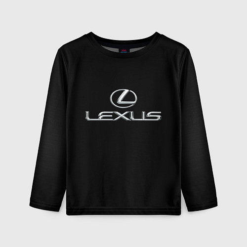 Детский лонгслив Lexus / 3D-принт – фото 1
