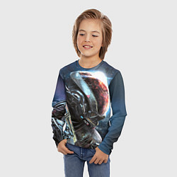 Лонгслив детский Mass Effect: Andromeda, цвет: 3D-принт — фото 2