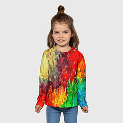 Лонгслив детский Mixcolor, цвет: 3D-принт — фото 2