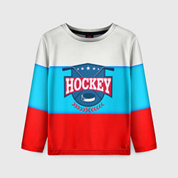 Детский лонгслив Hockey Russia