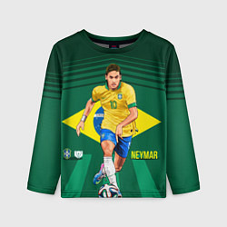 Детский лонгслив Neymar Brazilian