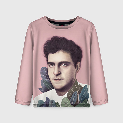 Детский лонгслив Хоакин Феникс / 3D-принт – фото 1