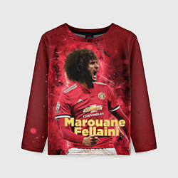 Лонгслив детский Marouane Fellaini, цвет: 3D-принт