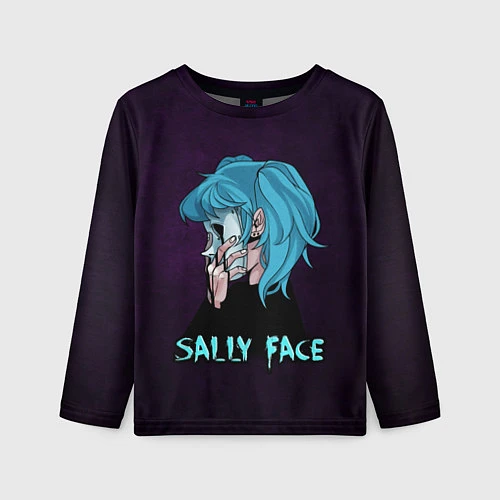 Детский лонгслив Sally Face / 3D-принт – фото 1
