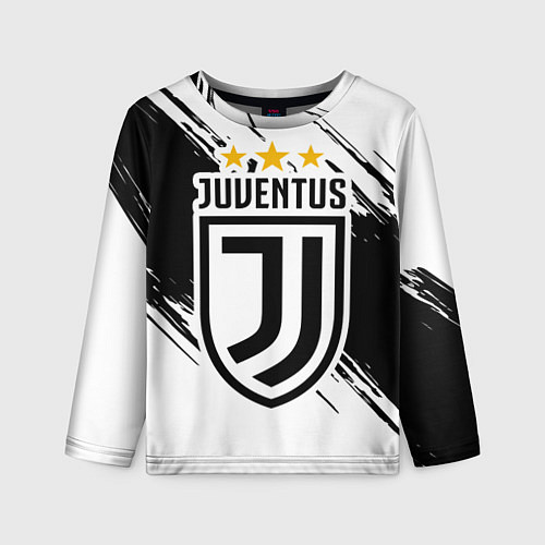 Детский лонгслив Juventus: 3 Stars / 3D-принт – фото 1