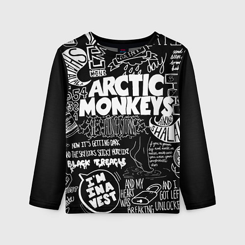 Детский лонгслив Arctic Monkeys: I'm in a Vest / 3D-принт – фото 1