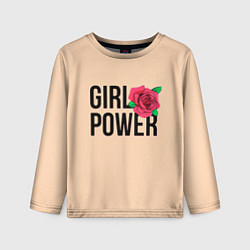 Детский лонгслив Girl Power