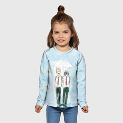 Лонгслив детский Геройская Академия, цвет: 3D-принт — фото 2