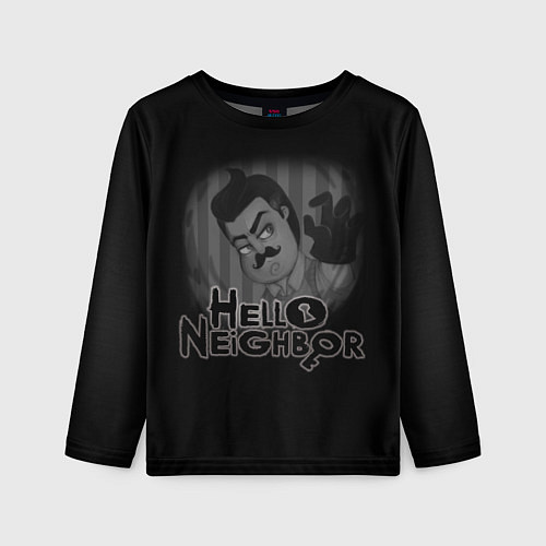 Детский лонгслив Hello Neighbor / 3D-принт – фото 1