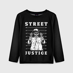 Детский лонгслив Street Justice