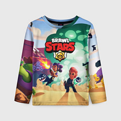 Лонгслив детский Brawl Stars, цвет: 3D-принт