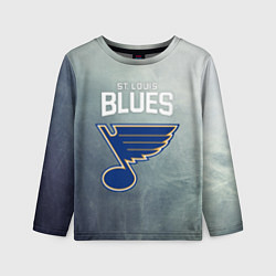 Лонгслив детский St Louis Blues, цвет: 3D-принт