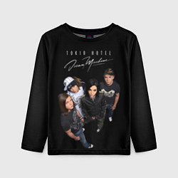 Детский лонгслив Tokio Hotel pop-rock band