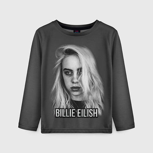 Детский лонгслив BILLIE EILISH / 3D-принт – фото 1