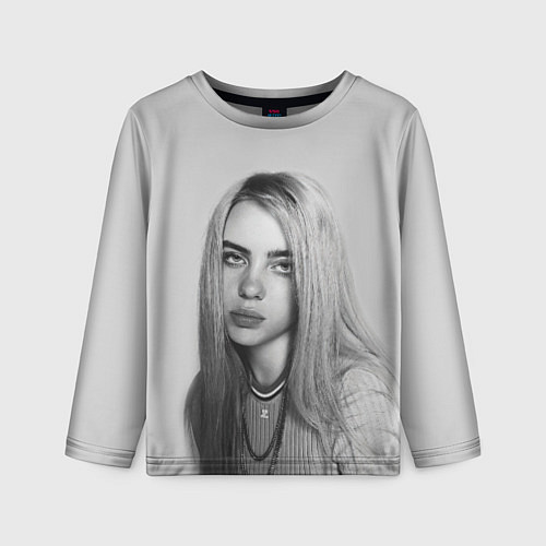 Детский лонгслив BILLIE EILISH / 3D-принт – фото 1