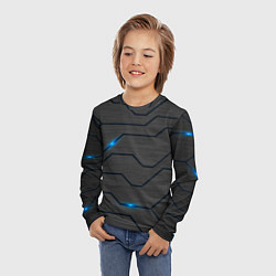 Лонгслив детский Led подсветка, цвет: 3D-принт — фото 2