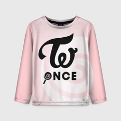 Лонгслив детский TWICE ONCE, цвет: 3D-принт