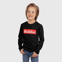 Лонгслив детский Riddim, цвет: 3D-принт — фото 2