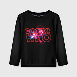 Лонгслив детский Doctor Who, цвет: 3D-принт