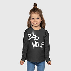 Лонгслив детский Bad Wolf, цвет: 3D-принт — фото 2