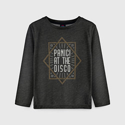 Лонгслив детский Panic at the disco, цвет: 3D-принт