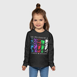 Лонгслив детский JoJo Bizarre Adventure, цвет: 3D-принт — фото 2