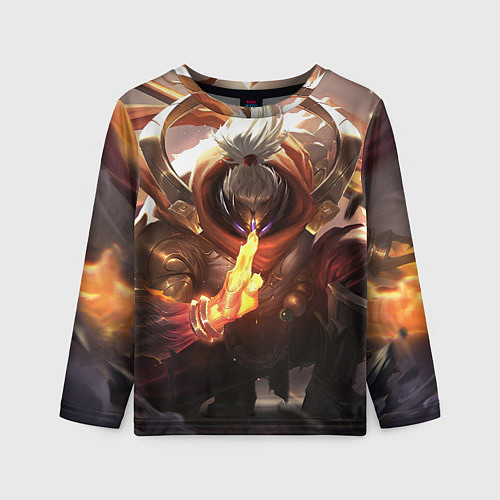 Детский лонгслив League Of Legends Джакс / 3D-принт – фото 1